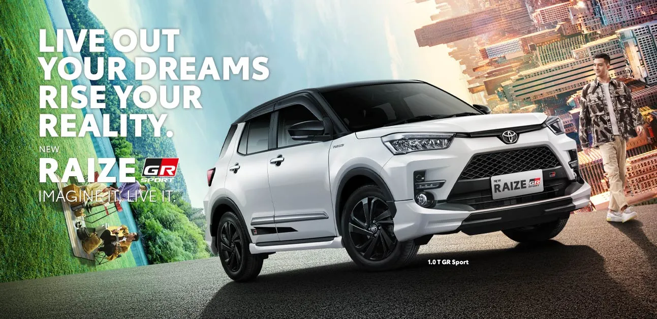 Toyota Raize Banner
